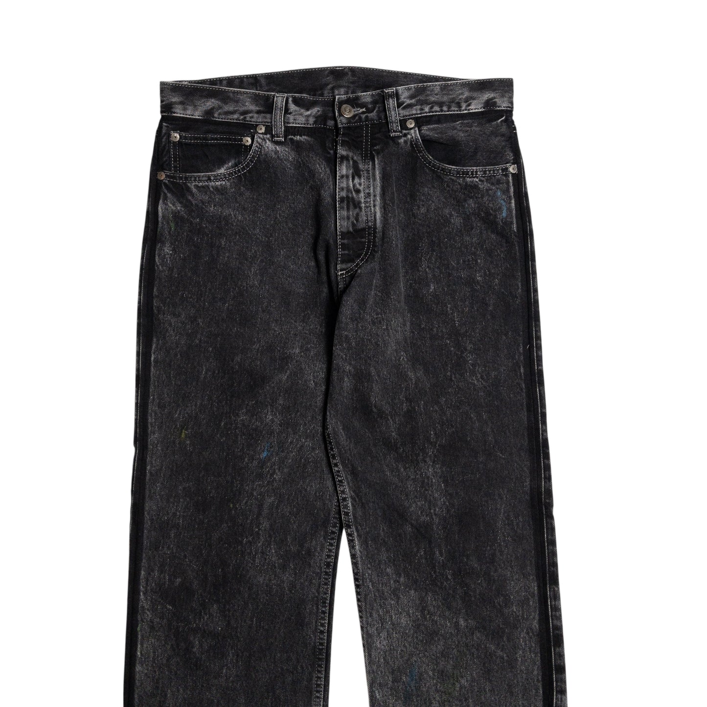 Maison Margiela FW22 Washed Paint Denim
