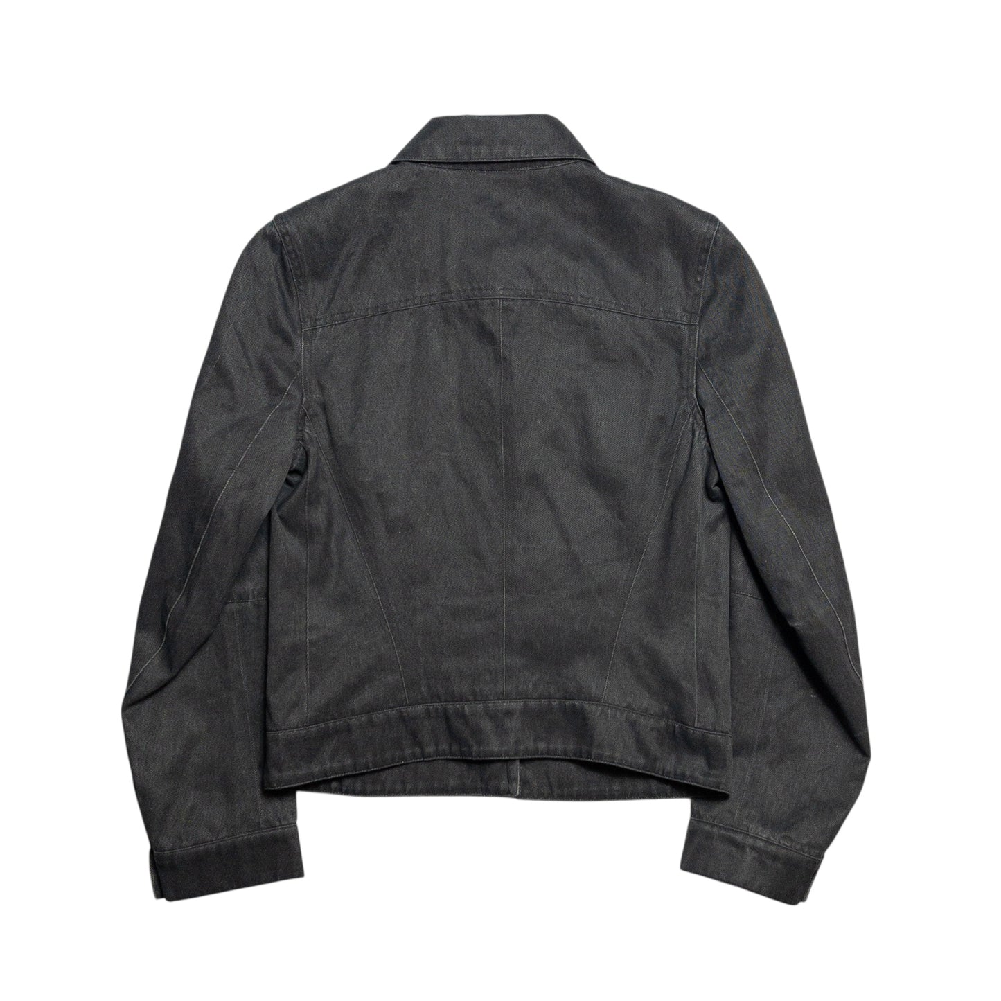 Ann Demeulemeester SS01 Snap Button Denim Jacket