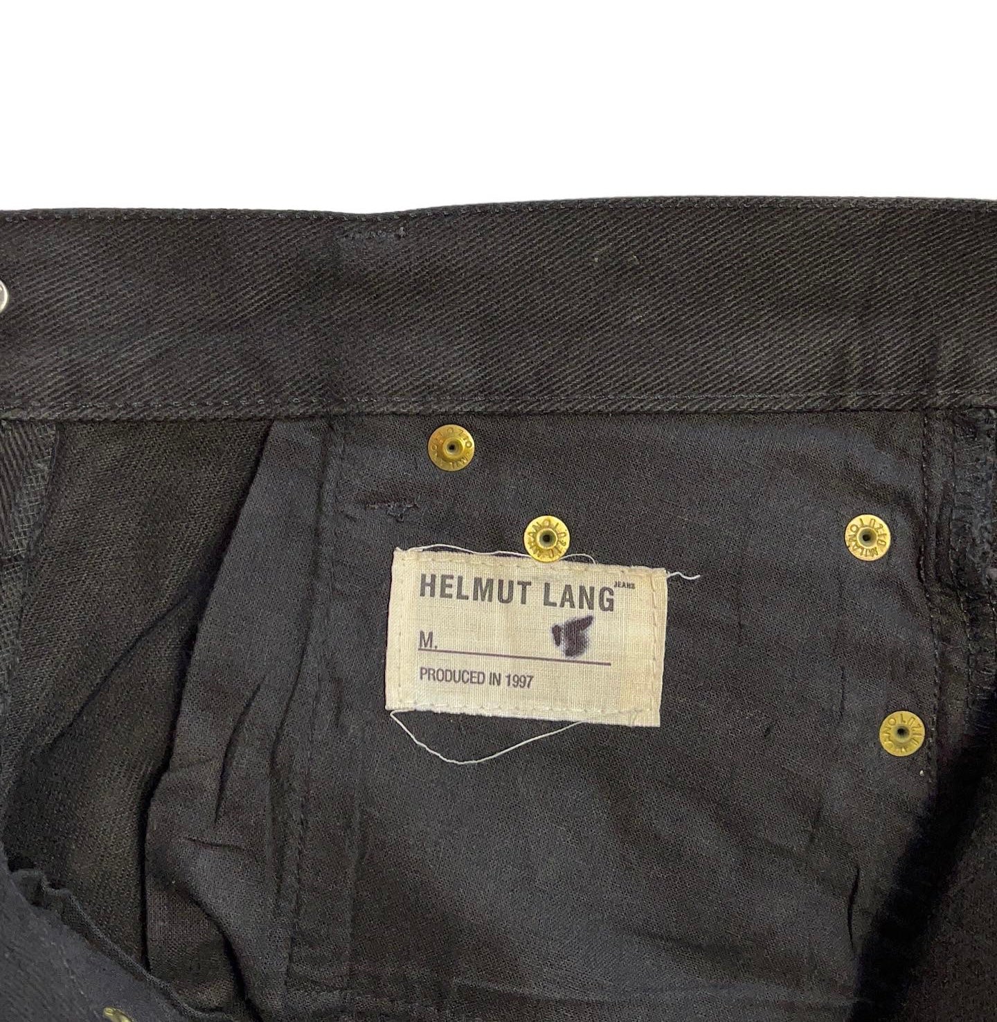 Helmut Lang AW97 Rubber Stripe Denim