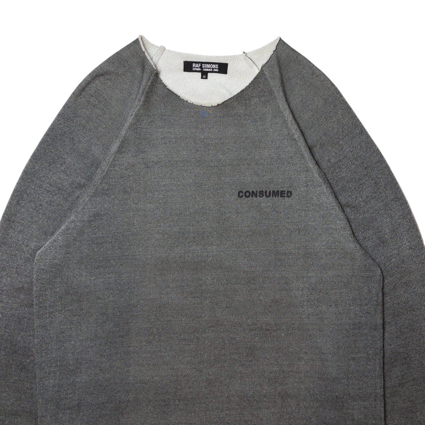 Raf Simons SS03 'Consumed' Commodity Sweatshirt