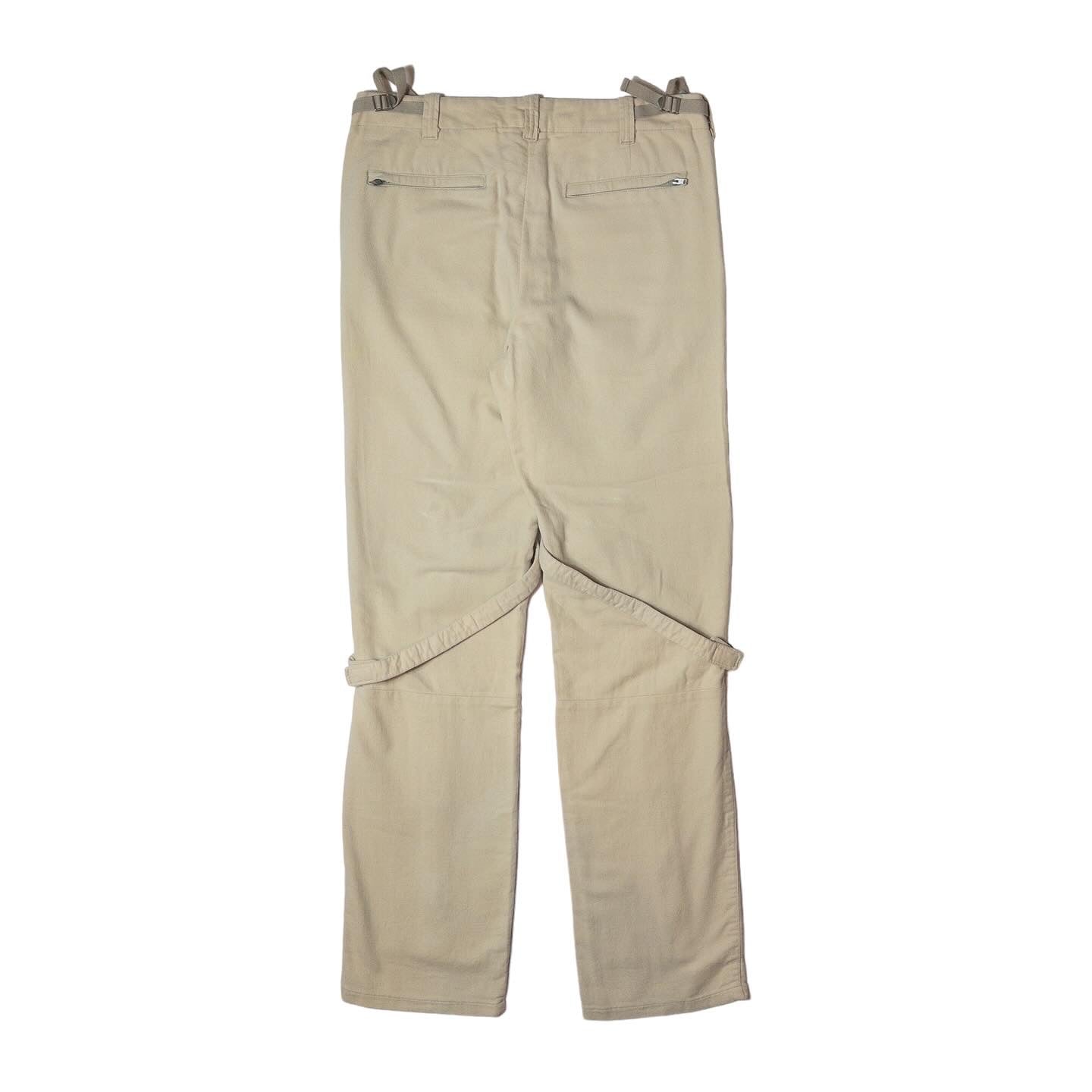 Helmut Lang FW99 Multi Zip Cargo Pocket Bondage Pants