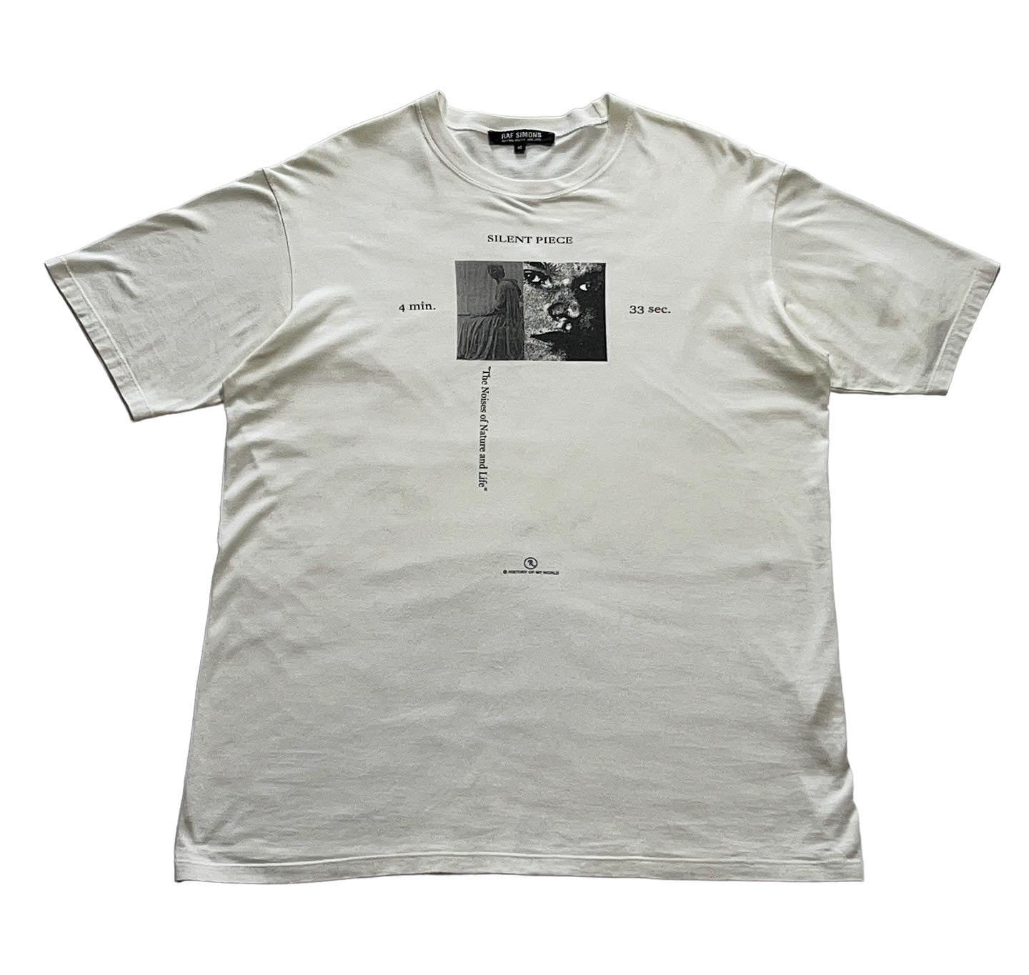 Raf Simons SS05 'History Of My World' Silent Piece Tee