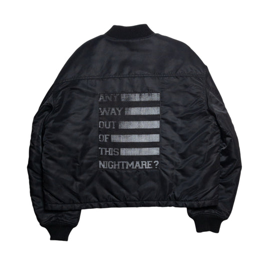 Raf Simons AW17 “Any Way Out Of This Nightmare” Bomber Jacket