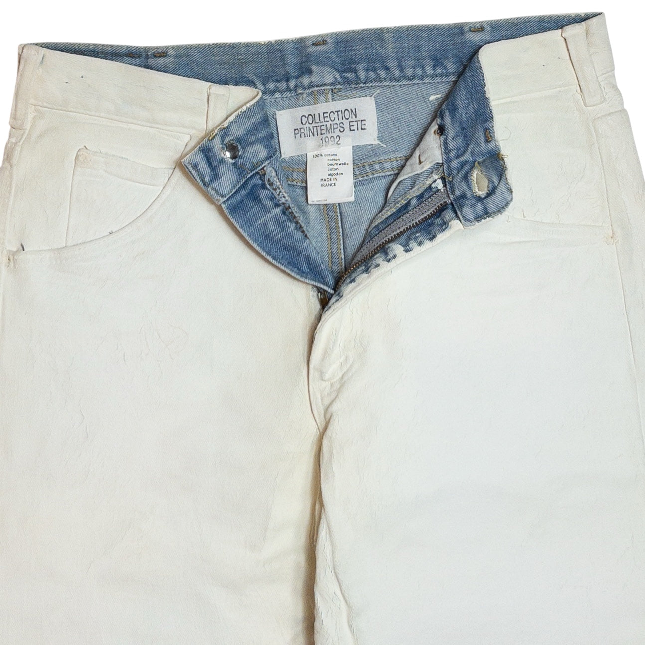 Maison Margiela SS92 (1994 re-edition) Artisanal Painted Denim