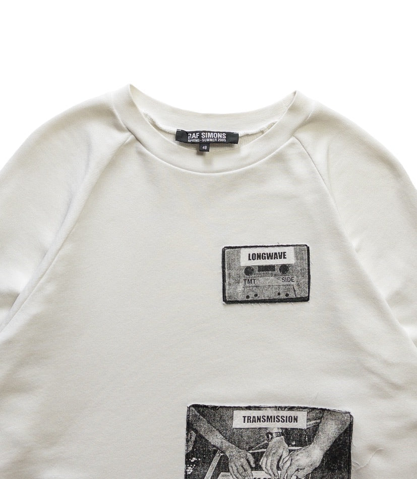Raf Simons SS05 'Avant-Garde' Patch Sweatshirt