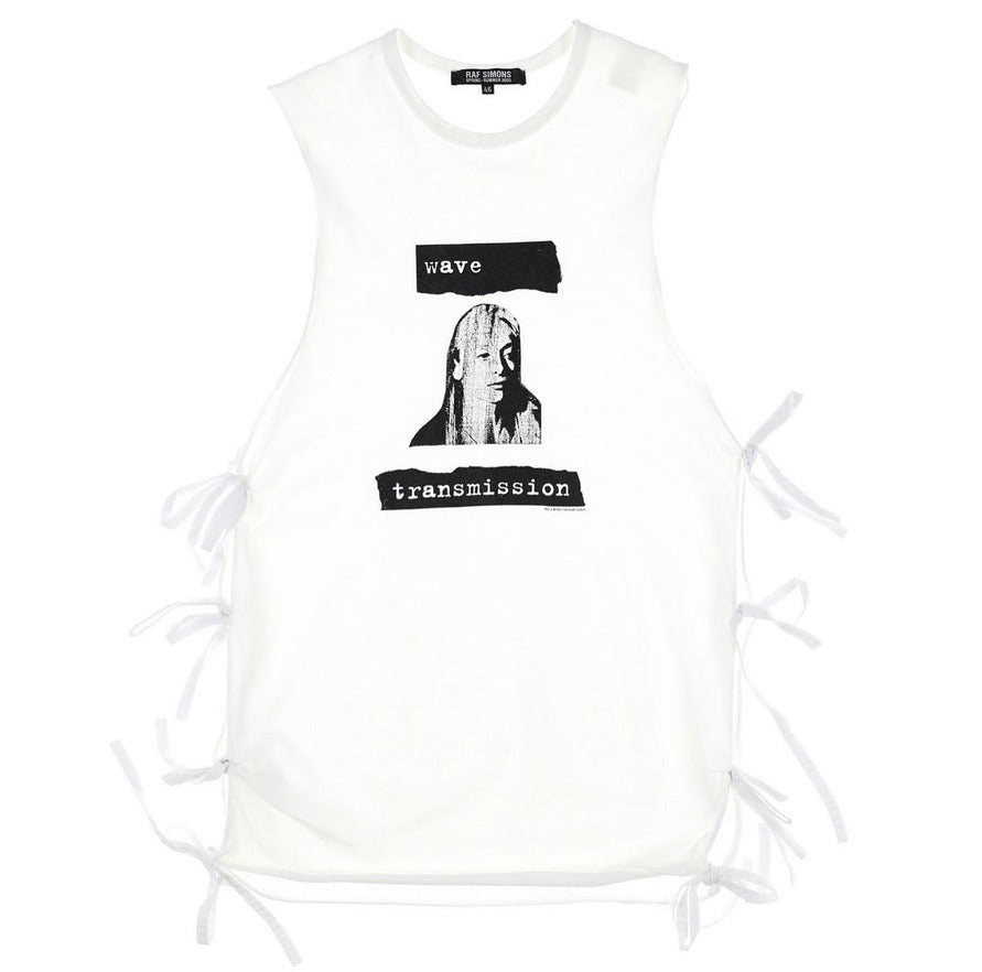 Raf Simons SS05 'Wave Transmission’ Tank Top