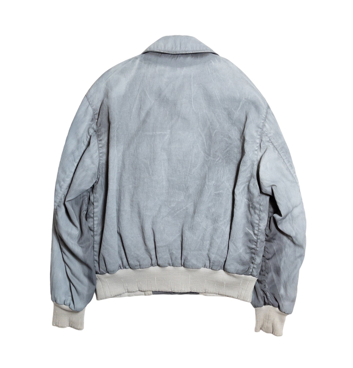 Maison Margiela SS13 Distressed Grey Washed Military Bomber
