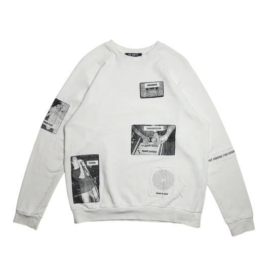 Raf Simons SS05 'Avant-Garde' Patch Sweatshirt